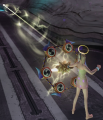 Bullet effect.