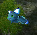 Floaty cat