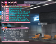 Eros Pink Weapon Inventory