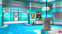 Kakwane Cyan Room Bed Area