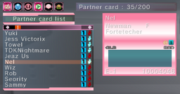 Eros Pink Partner Card Menu